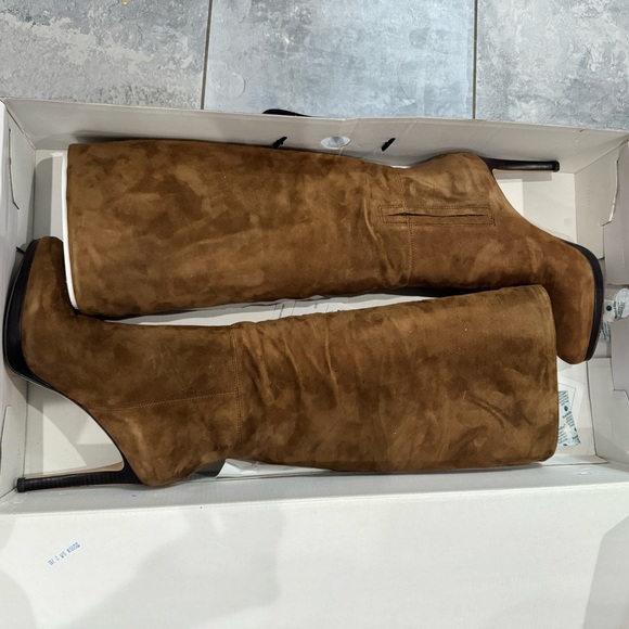 Nine West brown suede boots size 8.5 - Picture 6 of 6